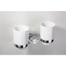 Bathroom Double Tumbler Holder